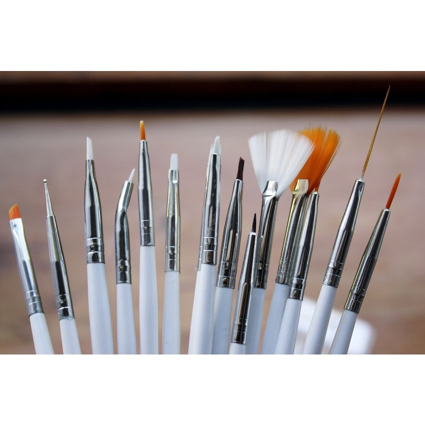 Nail Art Brushes-15 pcs